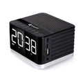 Тонколона Kisonli G8, Bluetooth, Часовник, USB, SD, FM, AUX, RGB, Различни цветове - 22281