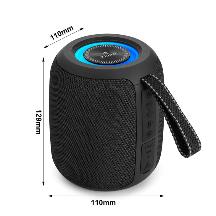 Тонколона Kisonli Q26, Bluetooth, USB, SD, FM, RGB, Различни цветове - 22287