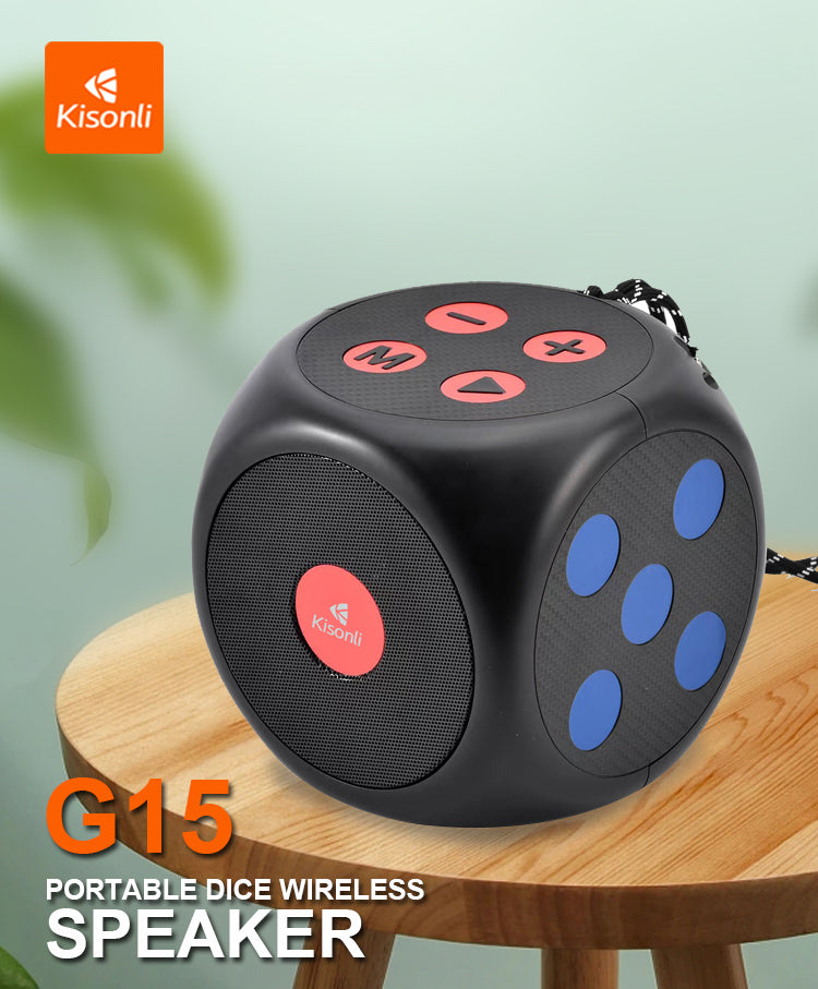 Тонколона Kisonli G15, Bluetooth, USB, SD, FM, Различни цветове - 22290