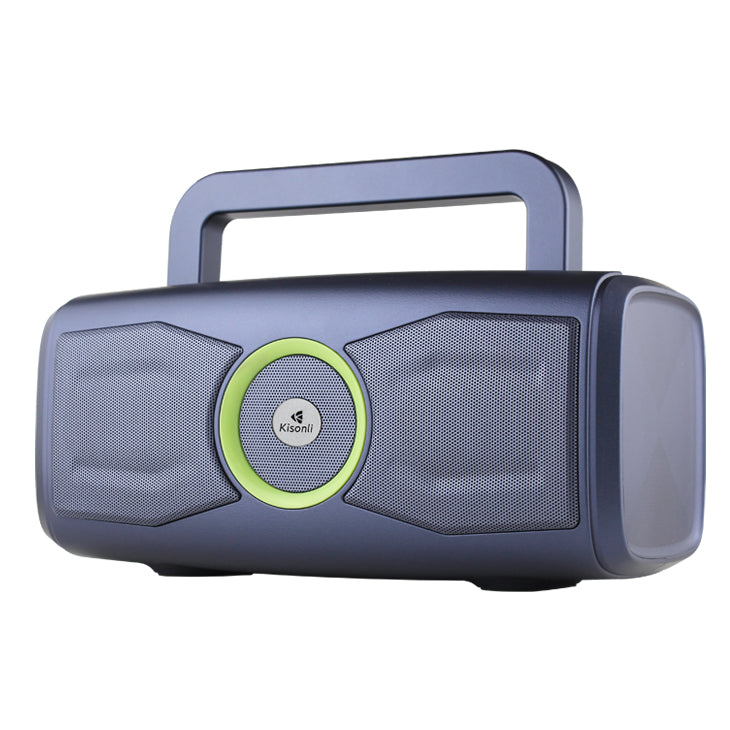 Тонколона Kisonli K2, Bluetooth, USB, SD, FM, Сив - 22292
