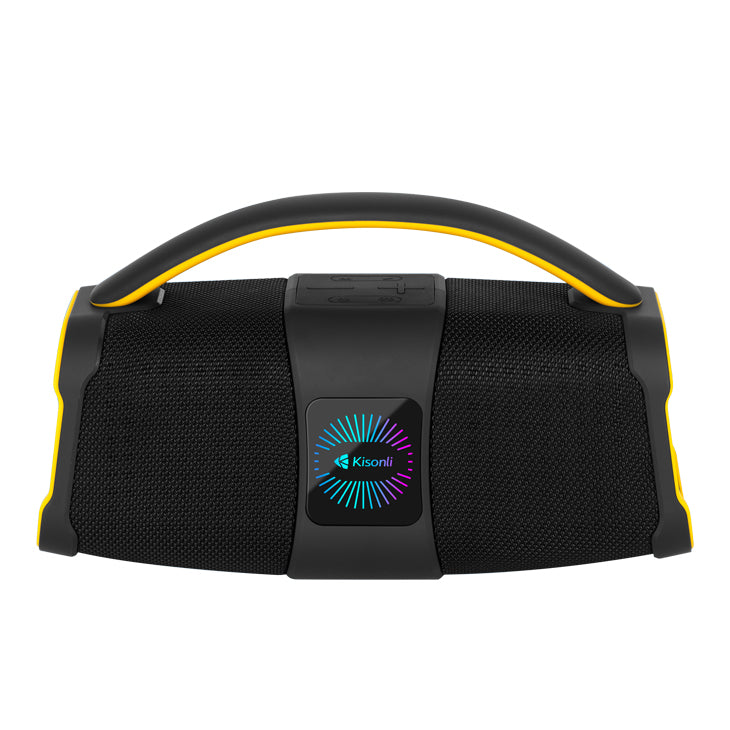 Тонколона Kisonli K5, Bluetooth, USB, SD, AUX, FM, RGB, Черен - 22293