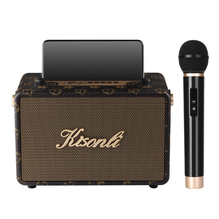 Тонколона Kisonli G100, Караоке, Bluetooth, USB, SD, AUX, Различни цветове - 22299