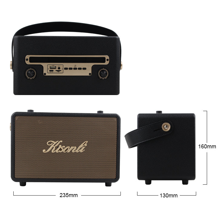 Тонколона Kisonli G100, Караоке, Bluetooth, USB, SD, AUX, Различни цветове - 22299