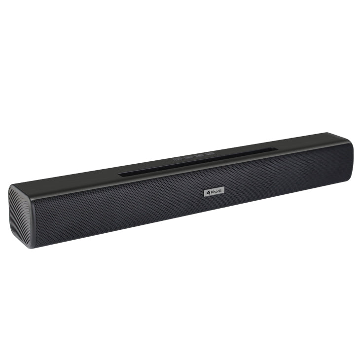 Тонколона Kisonli LED-803, Bluetooth, USB, SD, AUX, FM, Черен - 22315