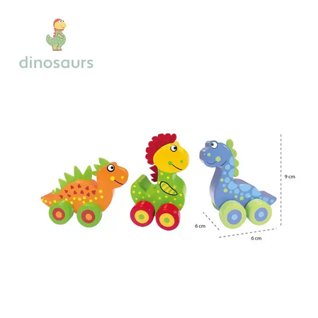 Моите Първи Динозаври, 3 части - Dinosaurs - снимка 3