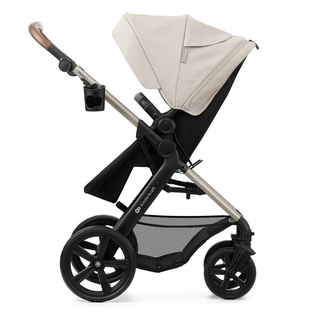 KinderKraft MOOV 2 бебешка количка 3в1 MOONLIGHT GREY - снимка 7