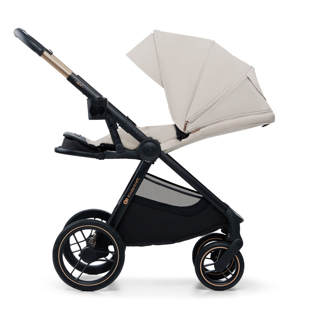 KinderKraft бебешка количка 2в1 NEA 2.0 SOFT BEIGE - снимка 3
