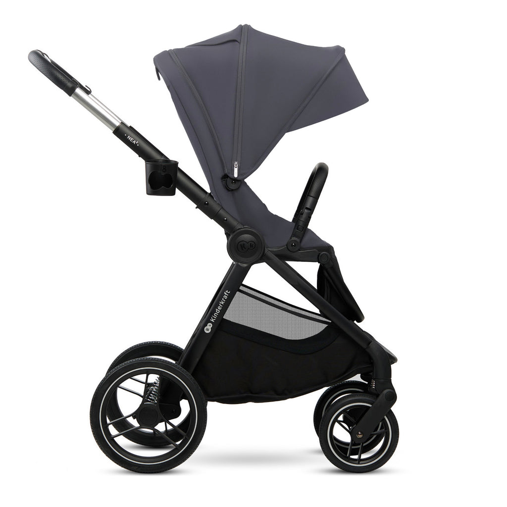 KinderKraft бебешка количка 2в1 NEA 2.0 DEEP GREY - снимка 8