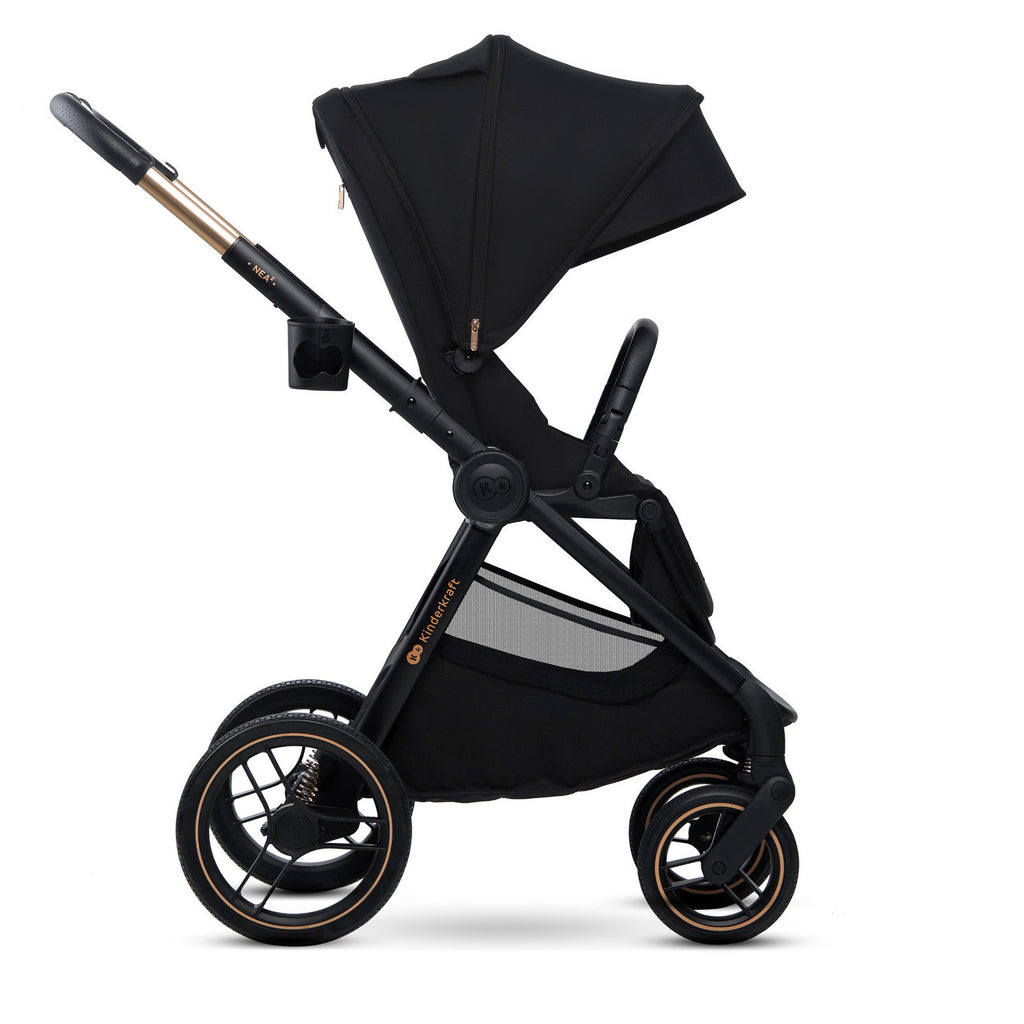 KinderKraft бебешка количка 2в1 NEA 2.0 MIDNIGHT BLACK - снимка 2