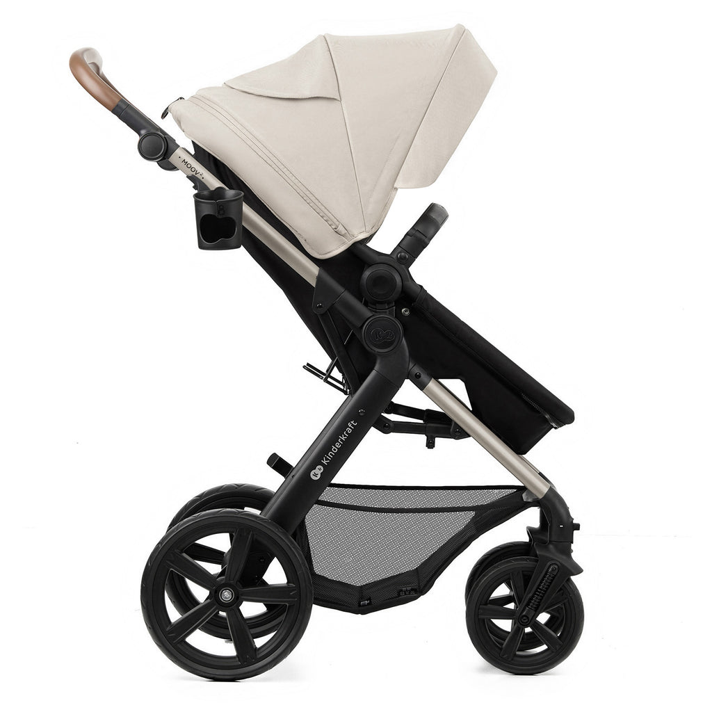 KinderKraft MOOV 2 бебешка количка 3в1 MOONLIGHT GREY - снимка 6