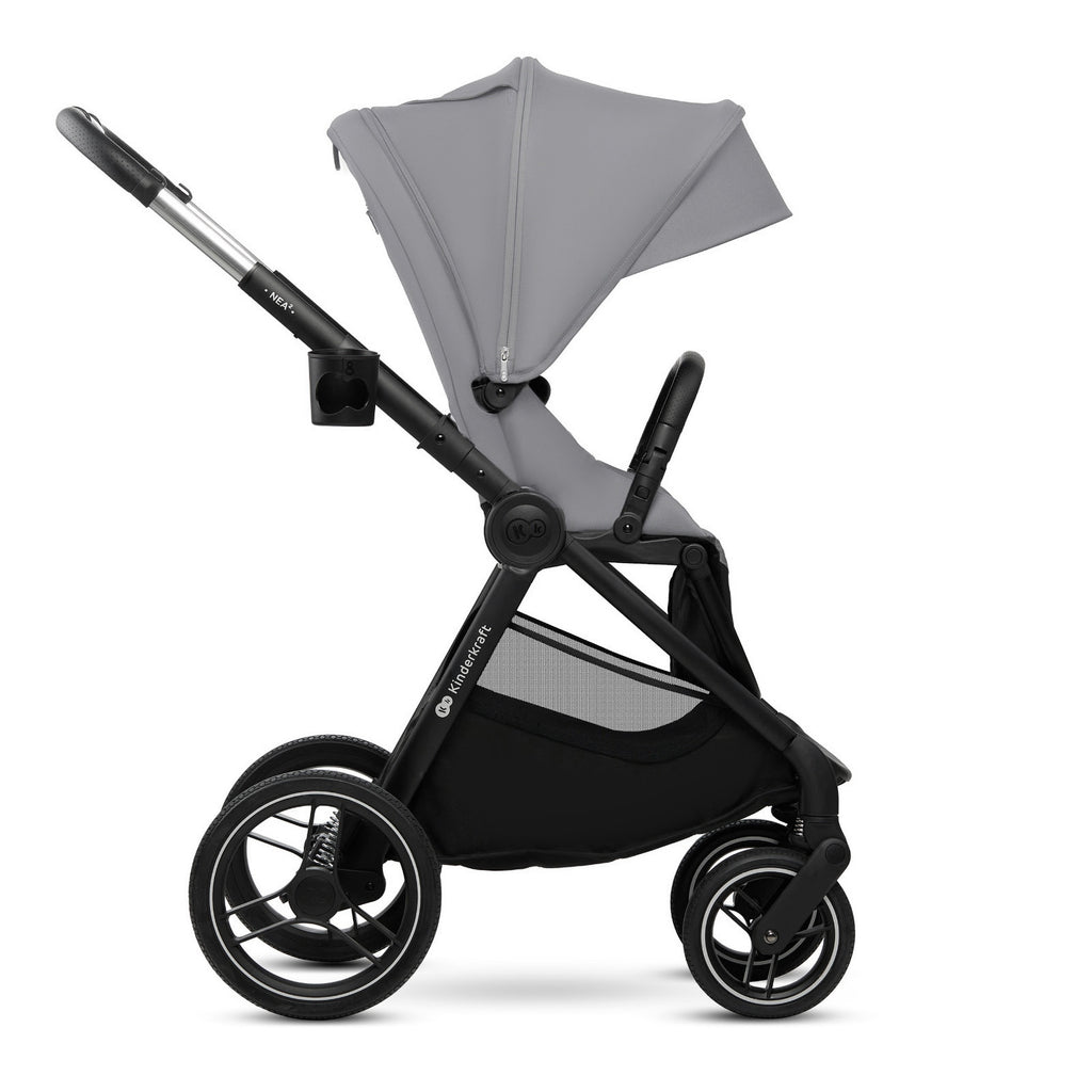 KinderKraft бебешка количка 2в1 NEA 2.0 PLATINIUM GREY - снимка 2