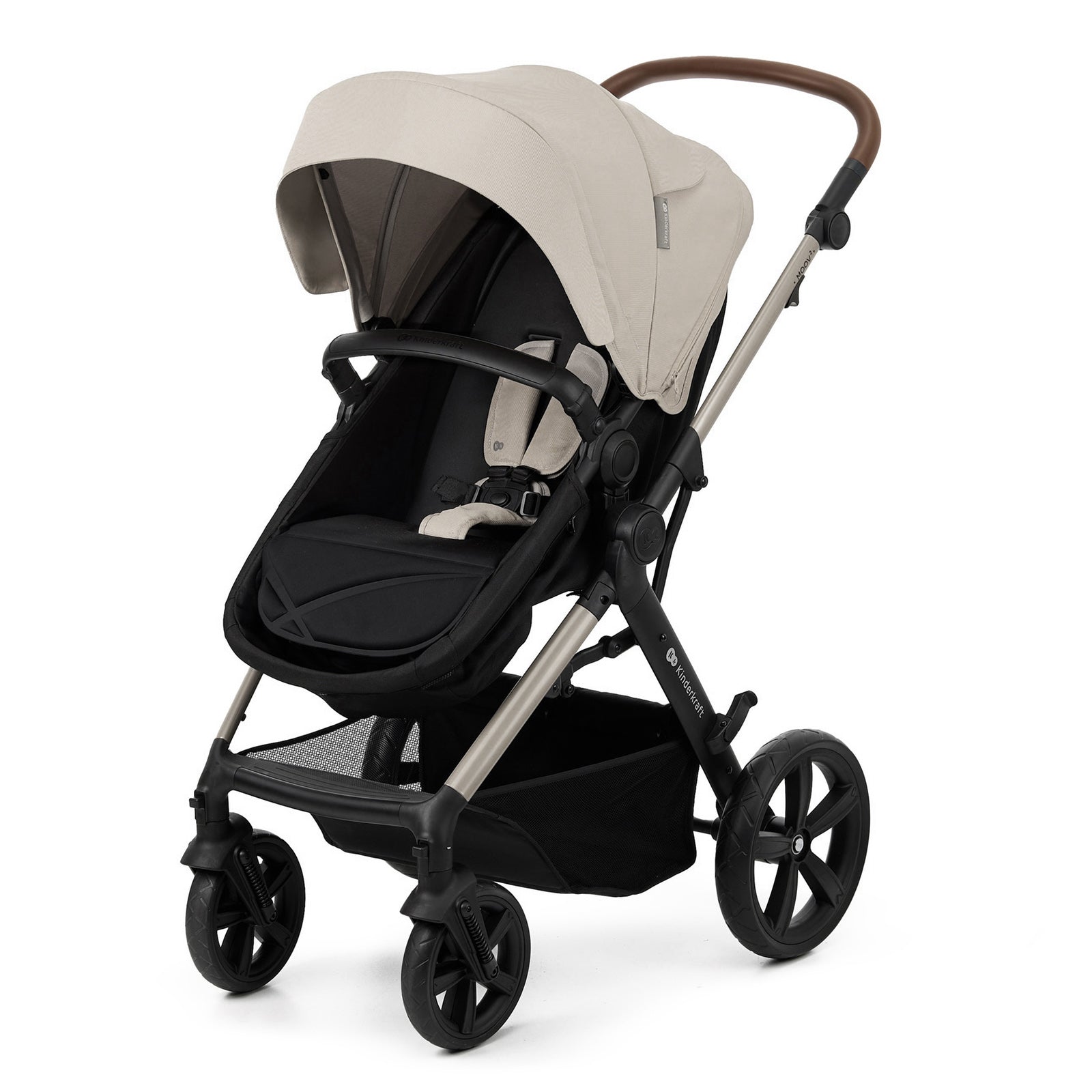 KinderKraft MOOV 2 бебешка количка 3в1 MOONLIGHT GREY - снимка 5