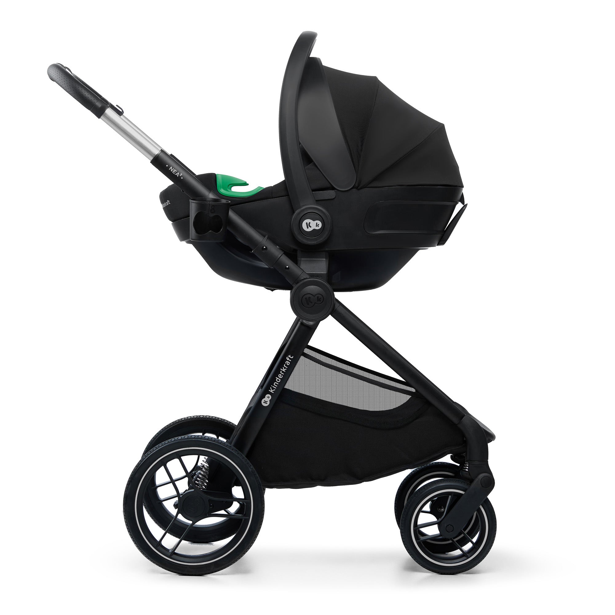 KinderKraft бебешка количка 2в1 NEA 2.0 PLATINIUM GREY - снимка 11