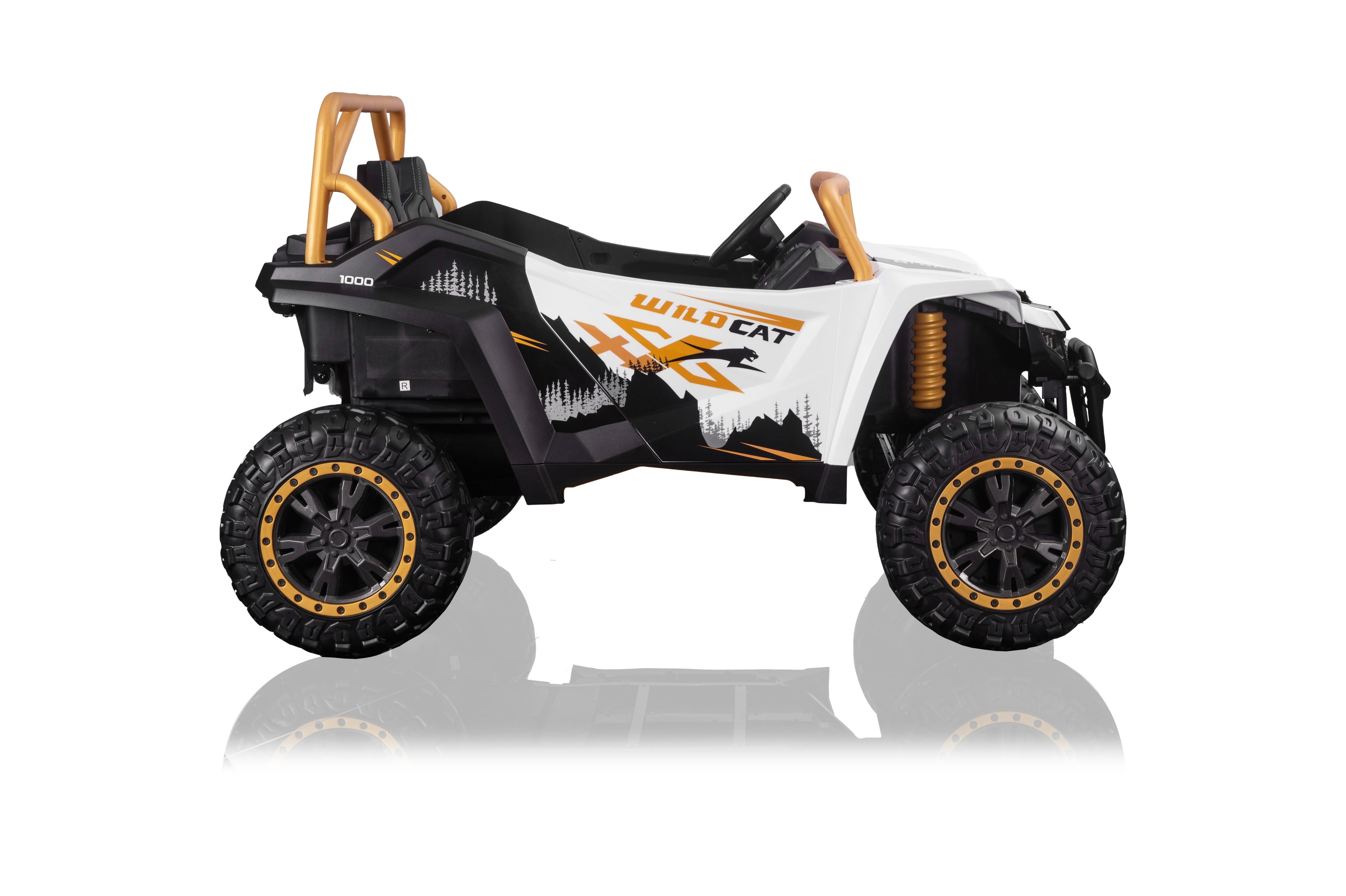 Акумулаторна кола Licensed Arctic Cat white - снимка 2