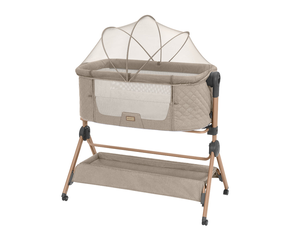 2в1 Мини кошара + Стол за хранене Sleat Me Beige - снимка 2