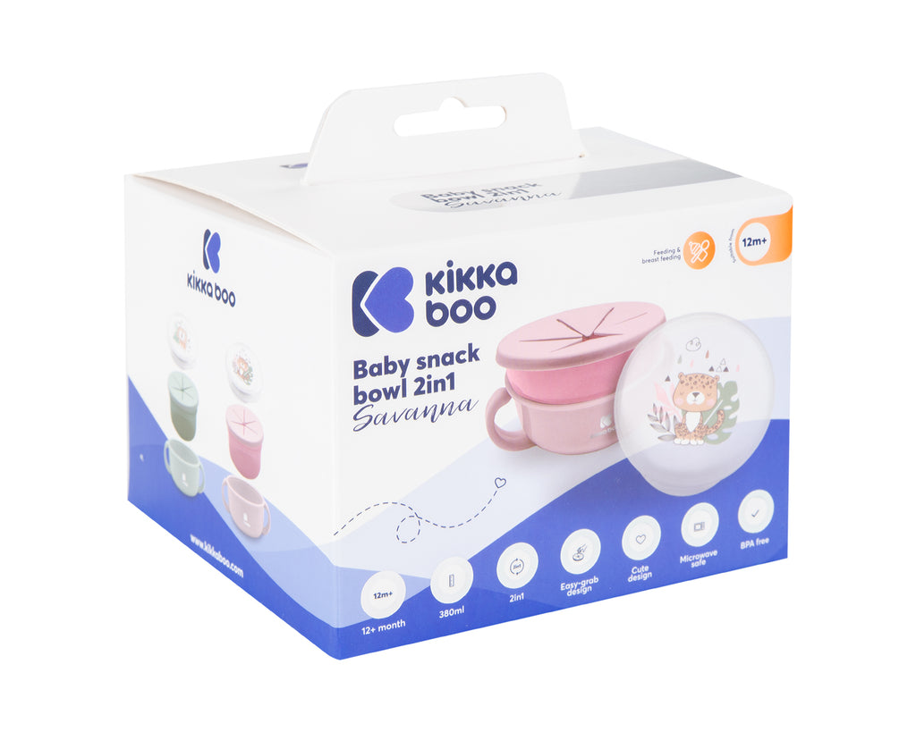 Купа за снак 2в1 Savanna Pink - снимка 7