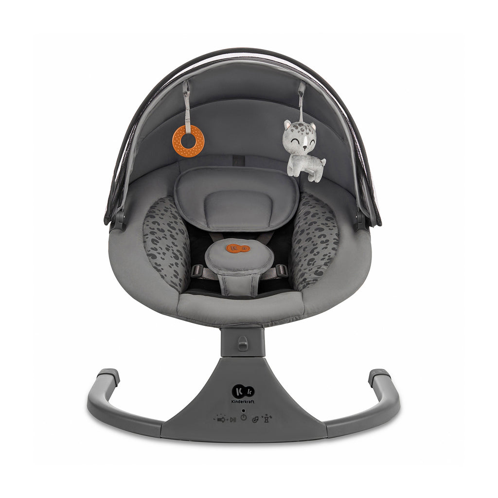 Kinderkraft люлка LUMI 2 dark grey - снимка 2
