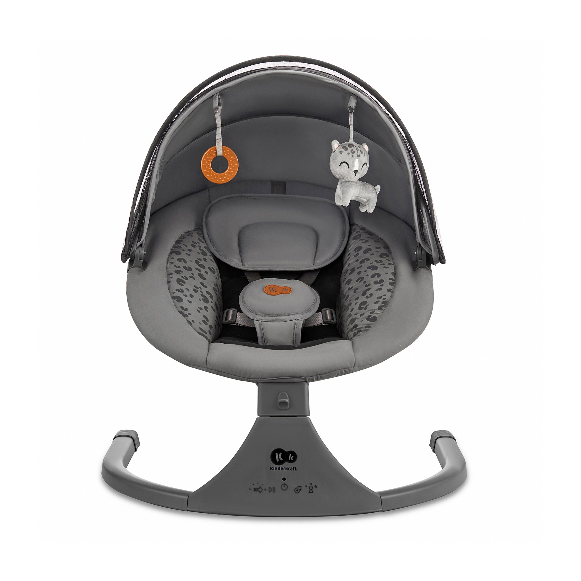 Kinderkraft люлка LUMI 2 dark grey - снимка 2