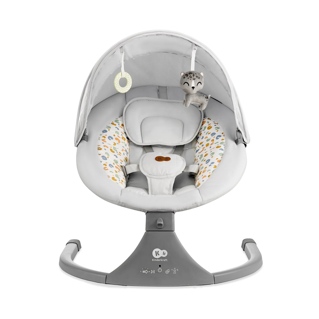 Kinderkraft люлка LUMI 2 light grey - снимка 5