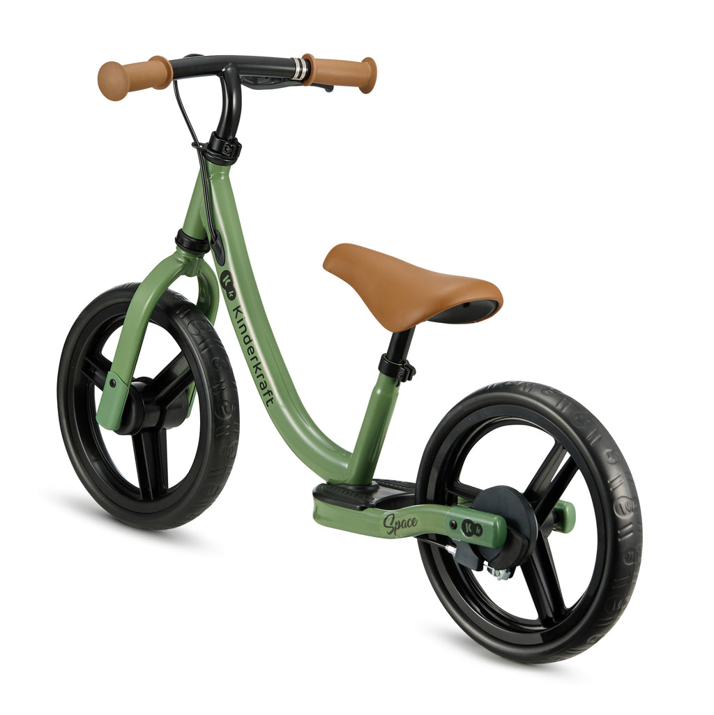 Kinderkraft SPACE колело за баланс LIGHT GREEN - снимка 2