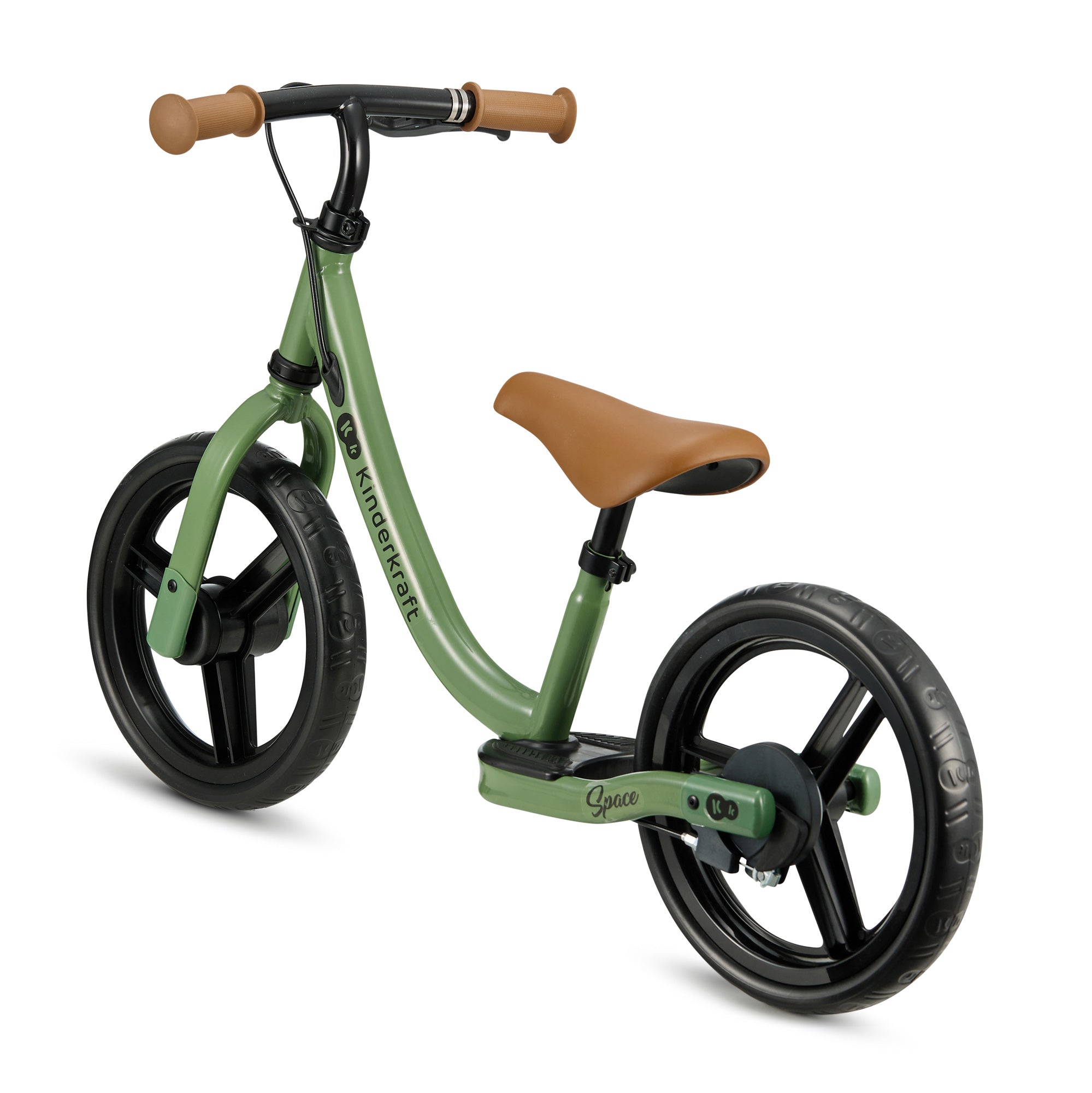 Kinderkraft SPACE колело за баланс LIGHT GREEN - снимка 2