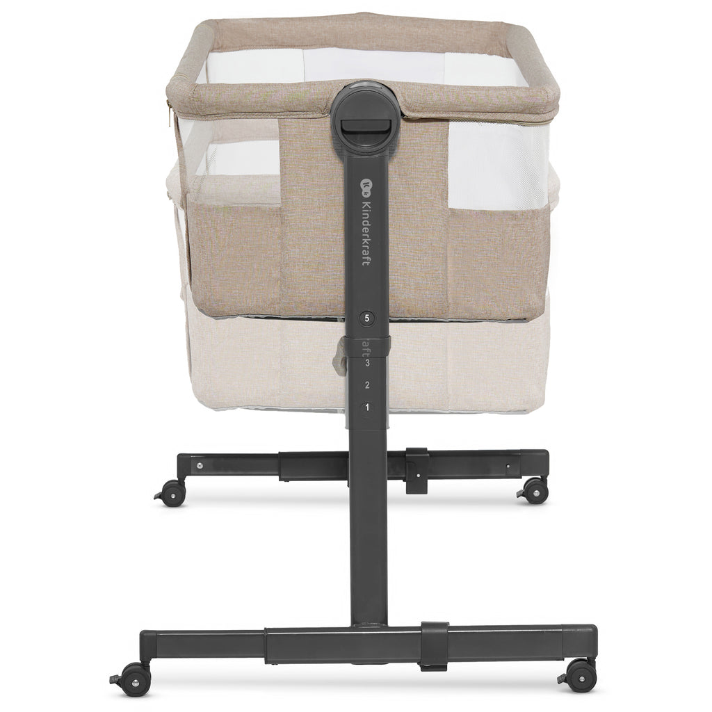 KinderKraft NESTE UP 2 бебешка кошара BEIGE - снимка 4