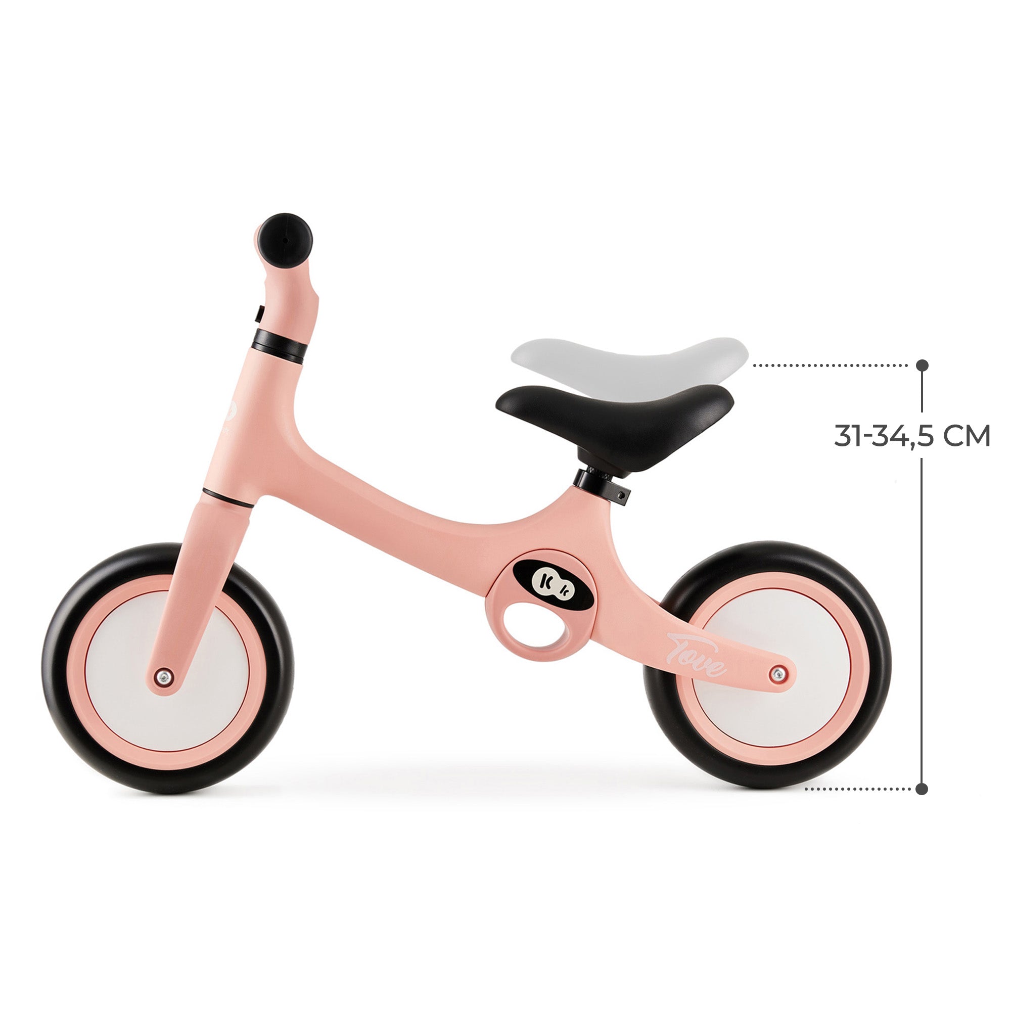 KinderKraft Tove колело за баланс ROSE PINK KRTOVE00PNK0000 - снимка 9