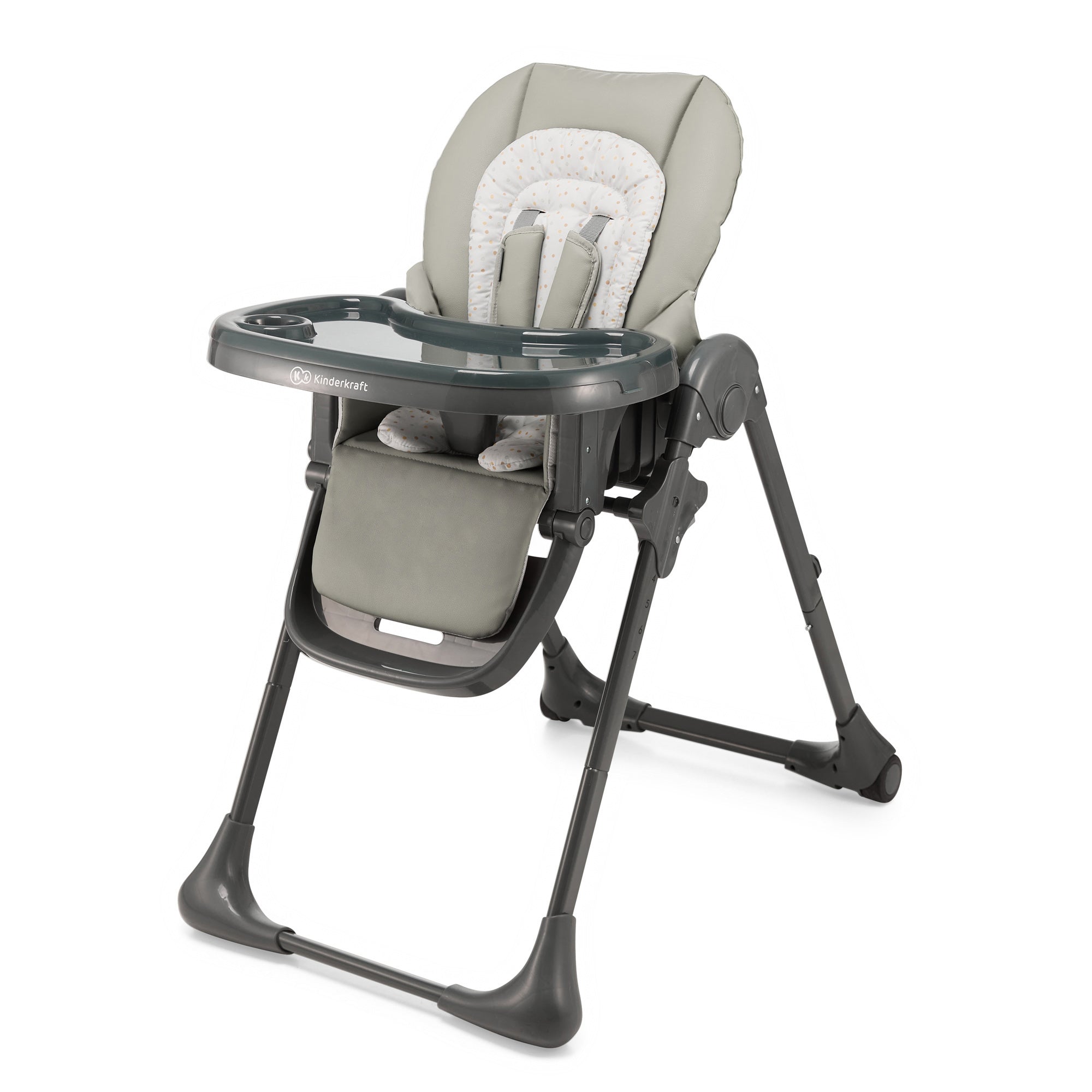 Kinderkraft TUMMIE столче за хранене GREY - снимка 6