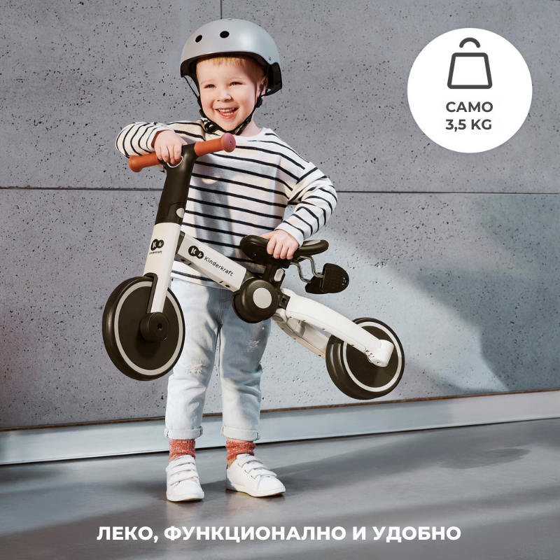 Kinderkraft триколка 3в1 4TRIKE blue - снимка 16