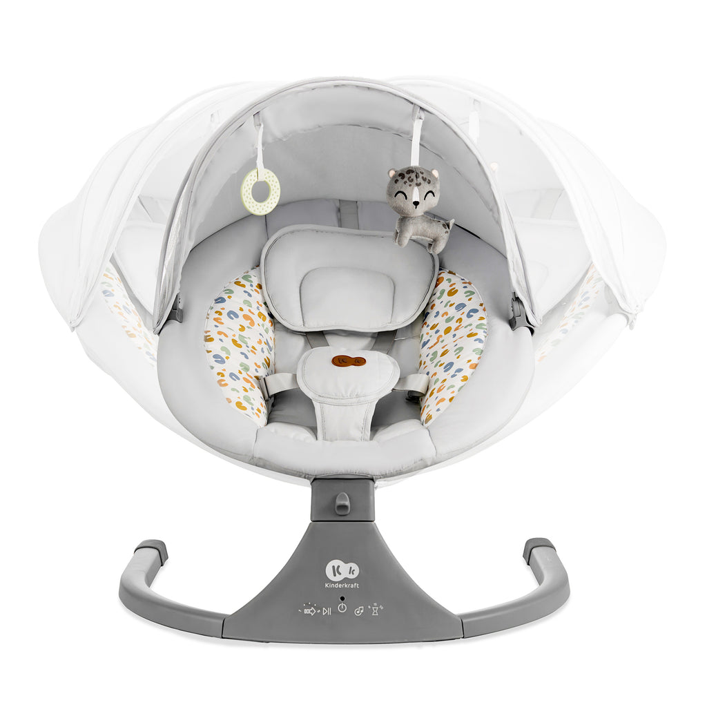 Kinderkraft люлка LUMI 2 light grey - снимка 4
