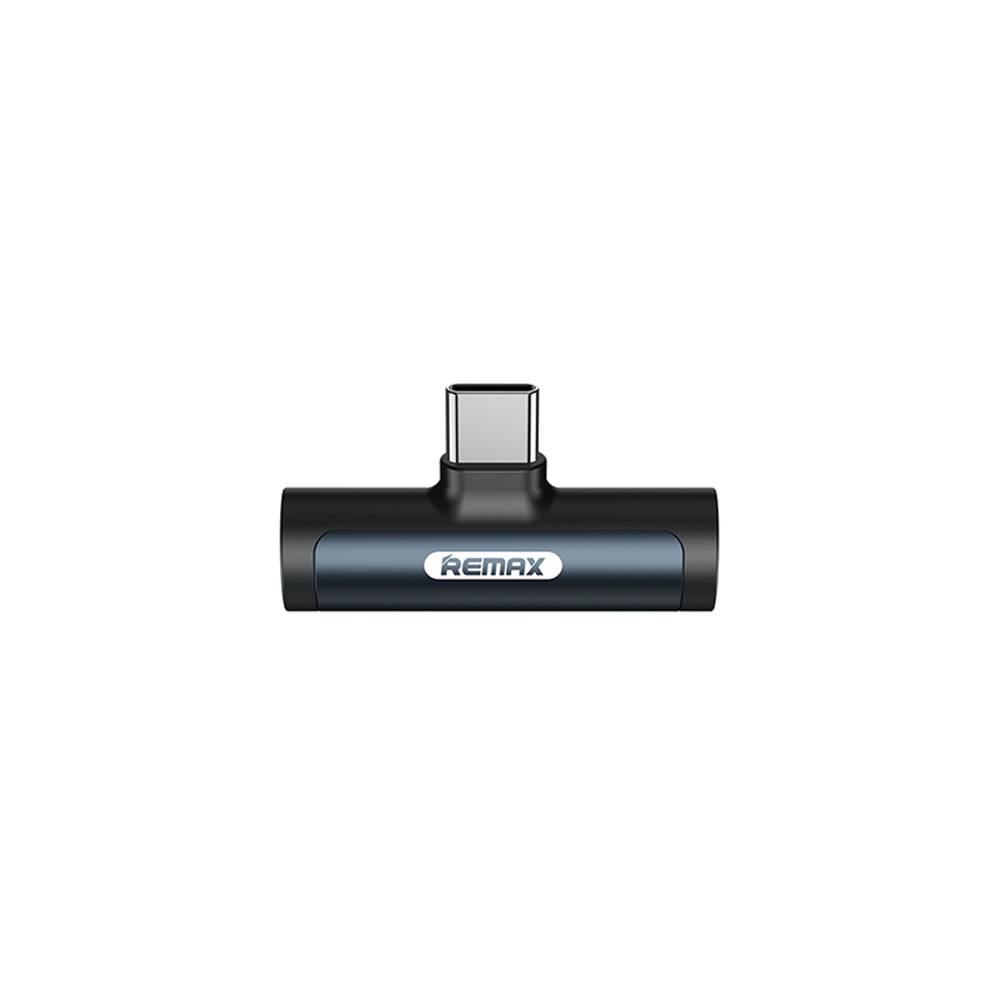 Преходник Remax Smooth RL-LA03, Type-C към 3,5mm + Type-C F, Различни цветове - 40023