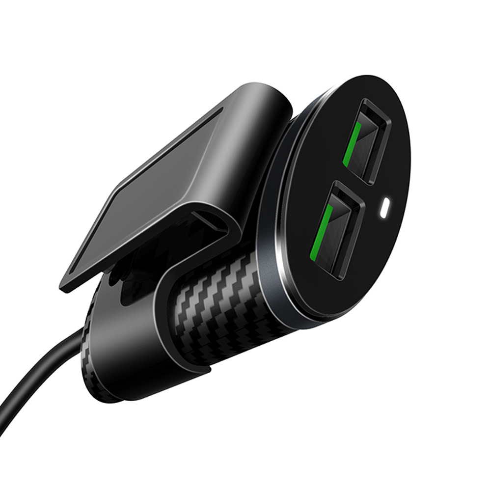Зарядно устройство за кола LDNIO C502, 4xUSB F, 5.1A, Черен - 40084