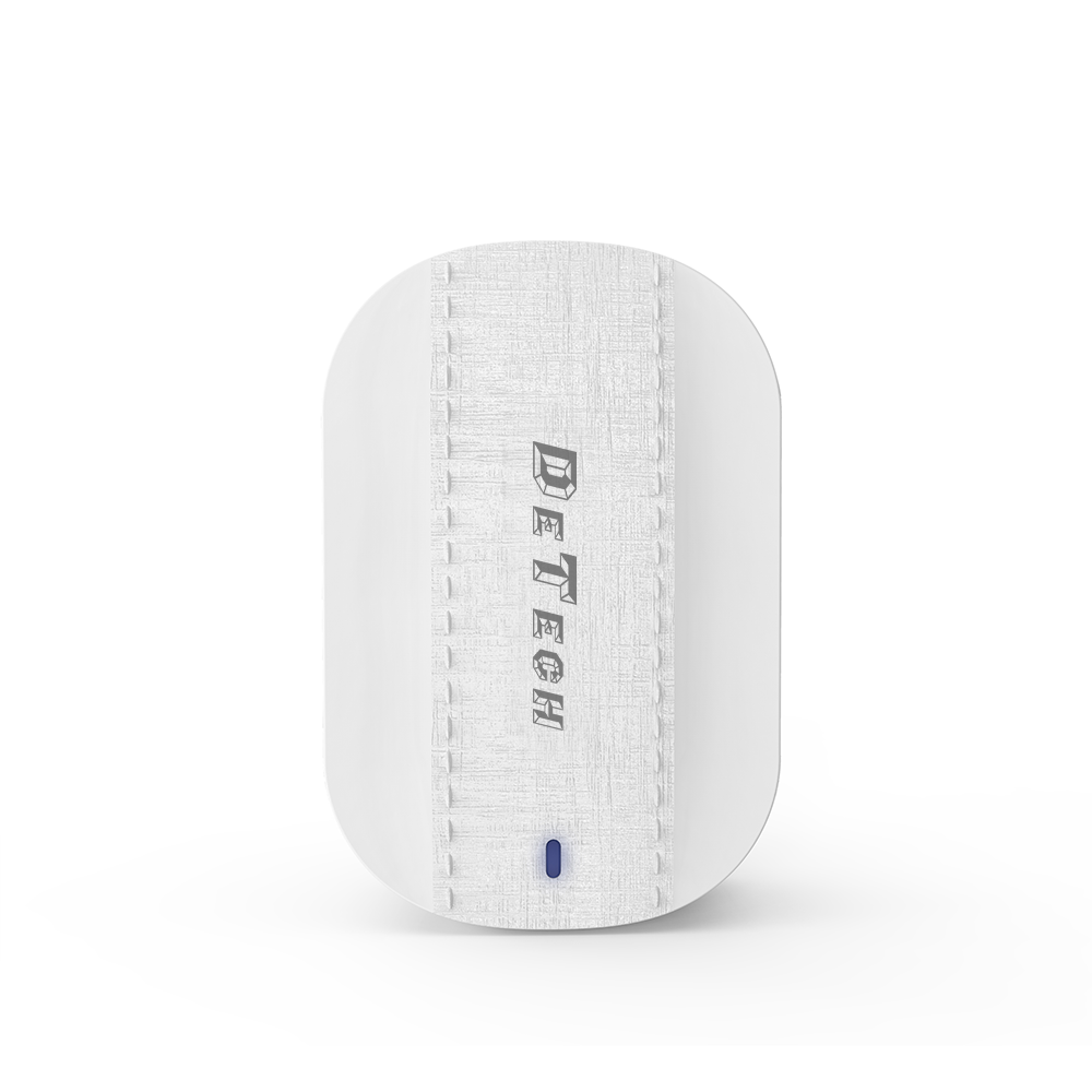 Мрежово зарядно устройство DeTech DE-15M, 5V/3.1A, 220V,2 x USB, С Micro USB кабел, 1.0m, Бял - 40096