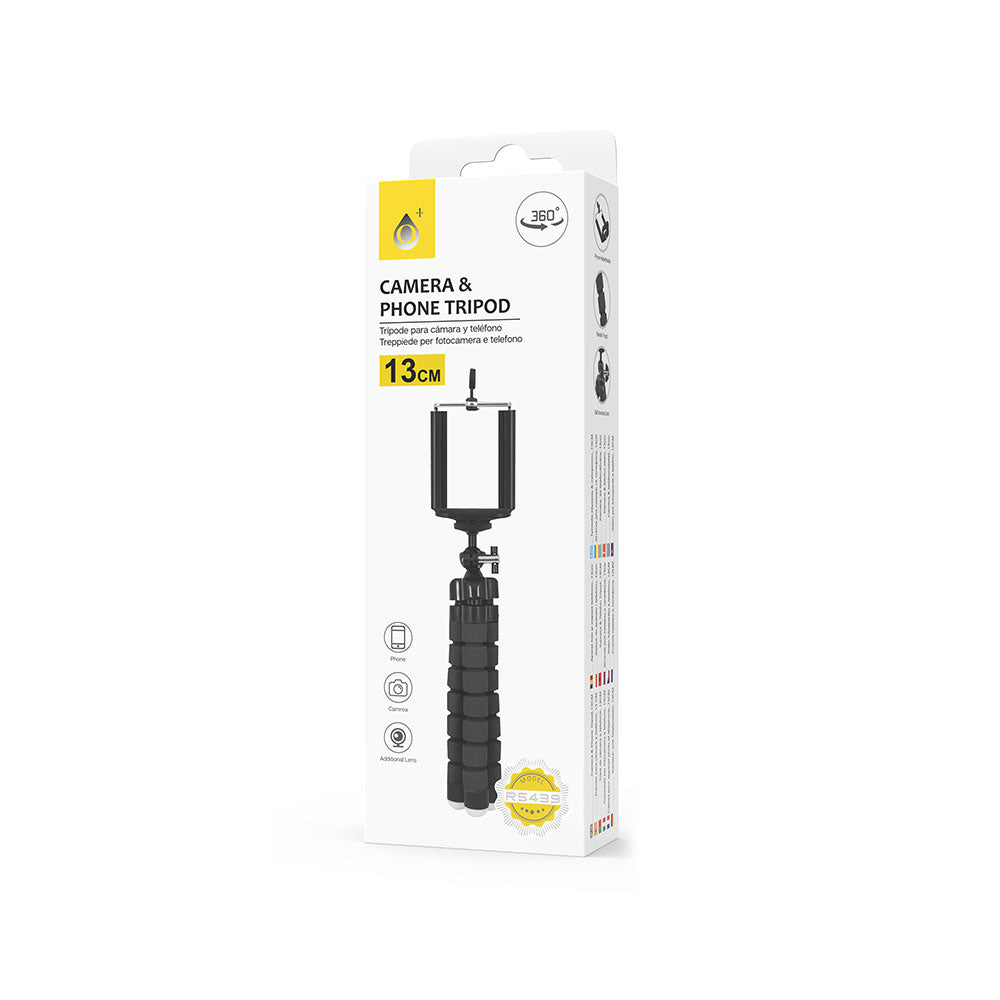 Мини статив / трипод One Plus R5439, Универсален, 13см, Различни цветове - 40130