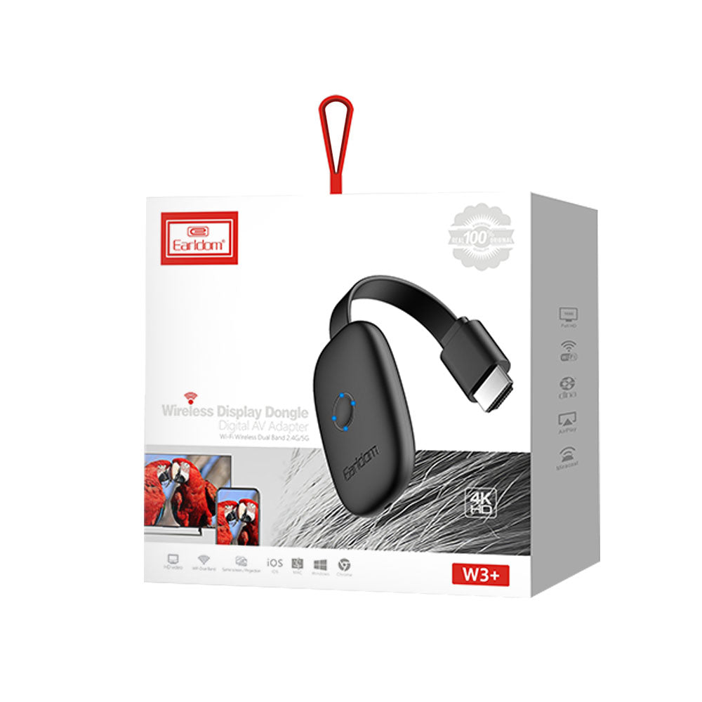 Мултимедиен плеър Earldom ET-W3+, HDMI, Full HD, Черен - 40182