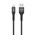Кабел за данни DeTech DE-C38C, Type-C, 1.0m, Черен - 40199
