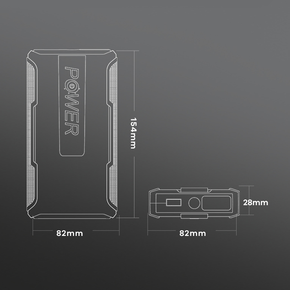 Външна батерия за стартиране на автомобил Remax RPP-511, 6000mAh - 40302