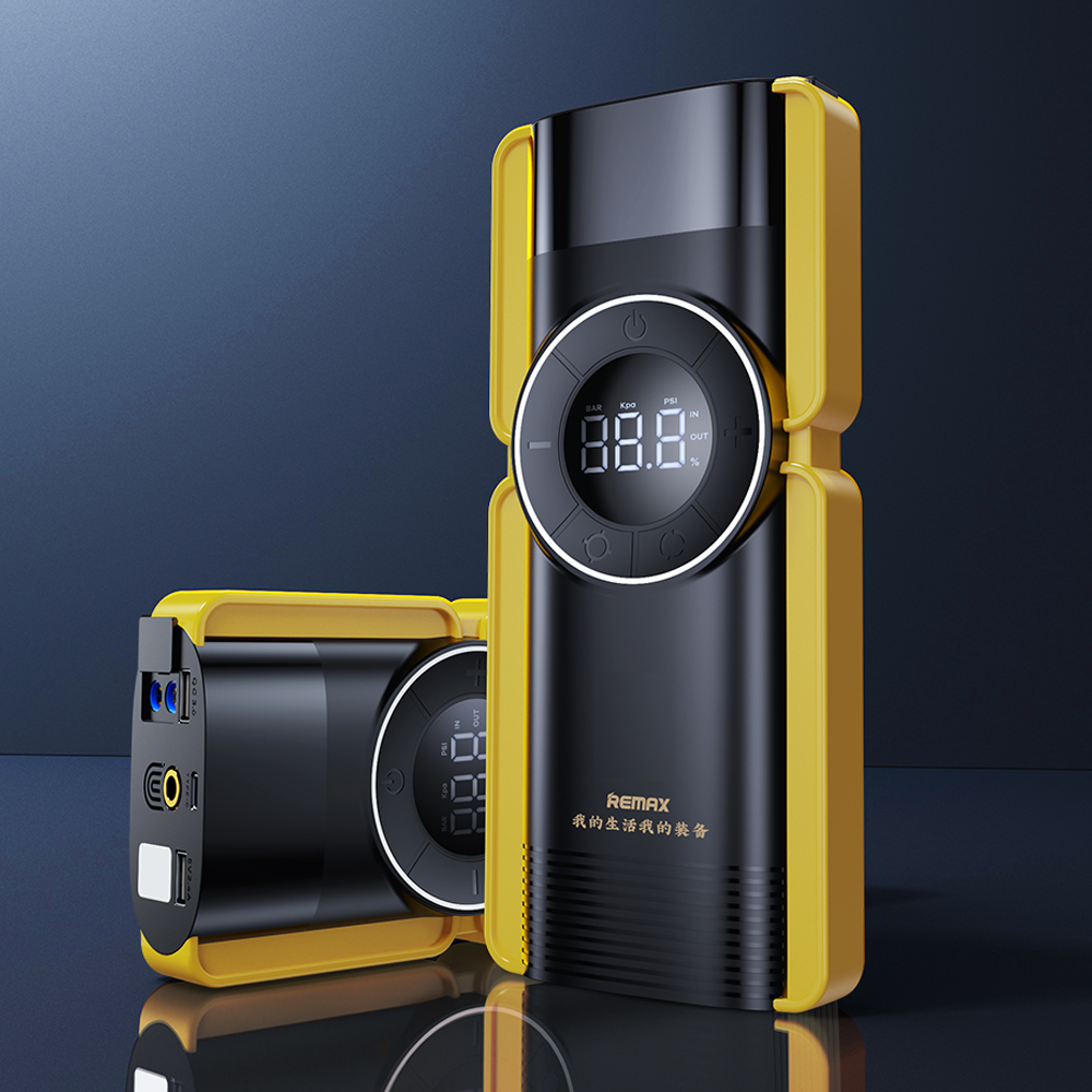 Външна батерия за стартиране на автомобил Remax RPP-510, Компресор, 8000mAh - 40303