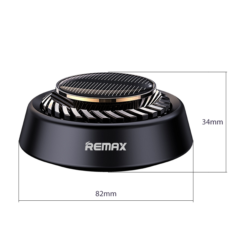 Арома дифузер Remax RM-C64 Whirly, За автомобил, Соларен, Различни цветове - 40308