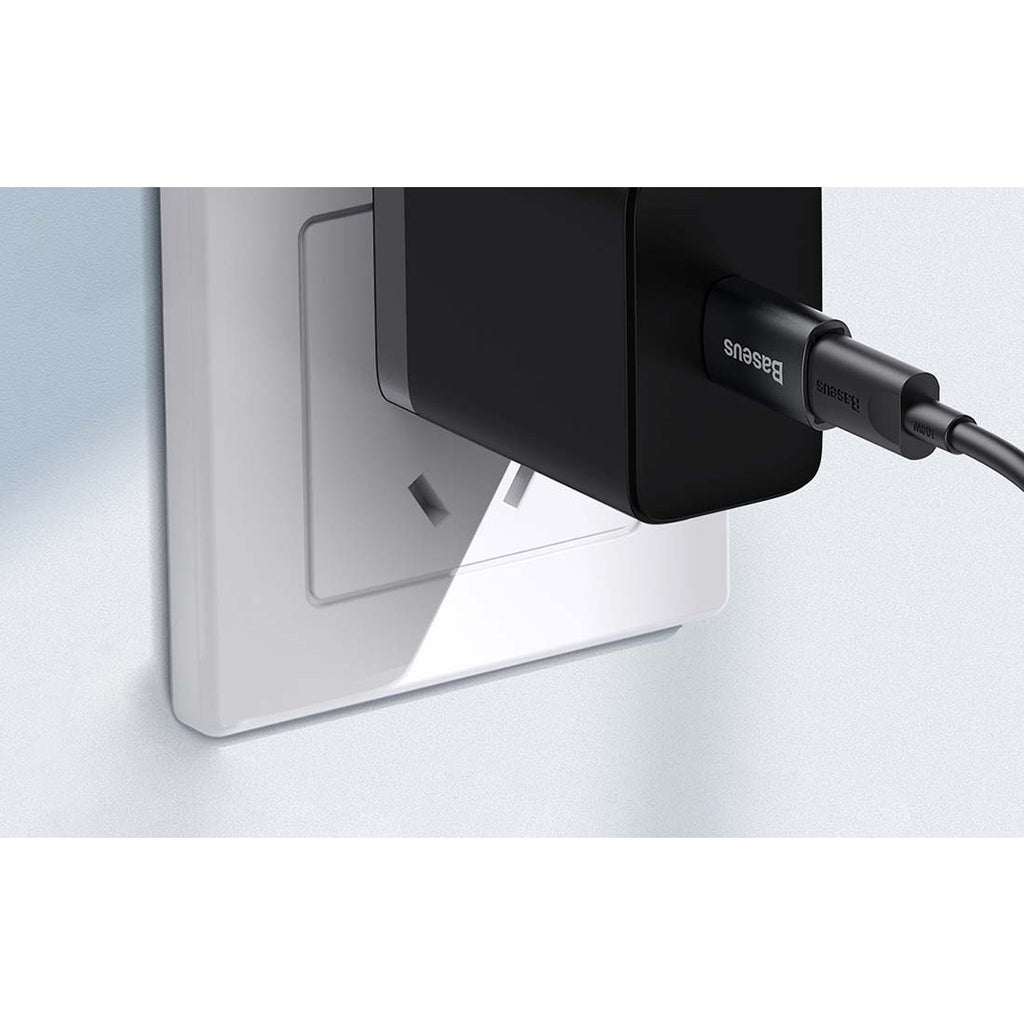 Преходник Baseus Ingenuity, Type-C F към USB, OTG, Черен - 40396