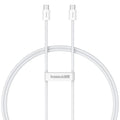 Кабел за данни Baseus Superior 2, Type-C - Type-C, 100W, PD, 2.0m, Бял - 40420