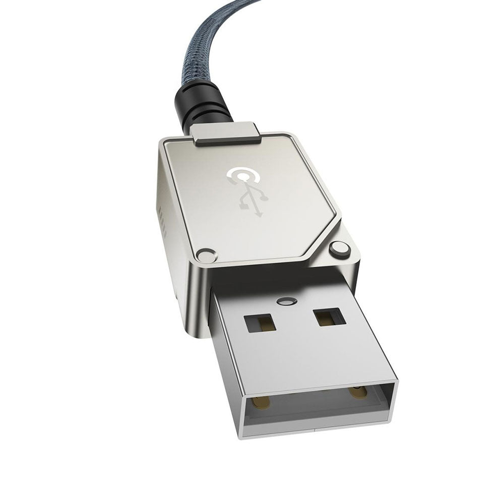 Кабел за данни Baseus Unbreakable, Lightning, 1.0m, Черен - 40436