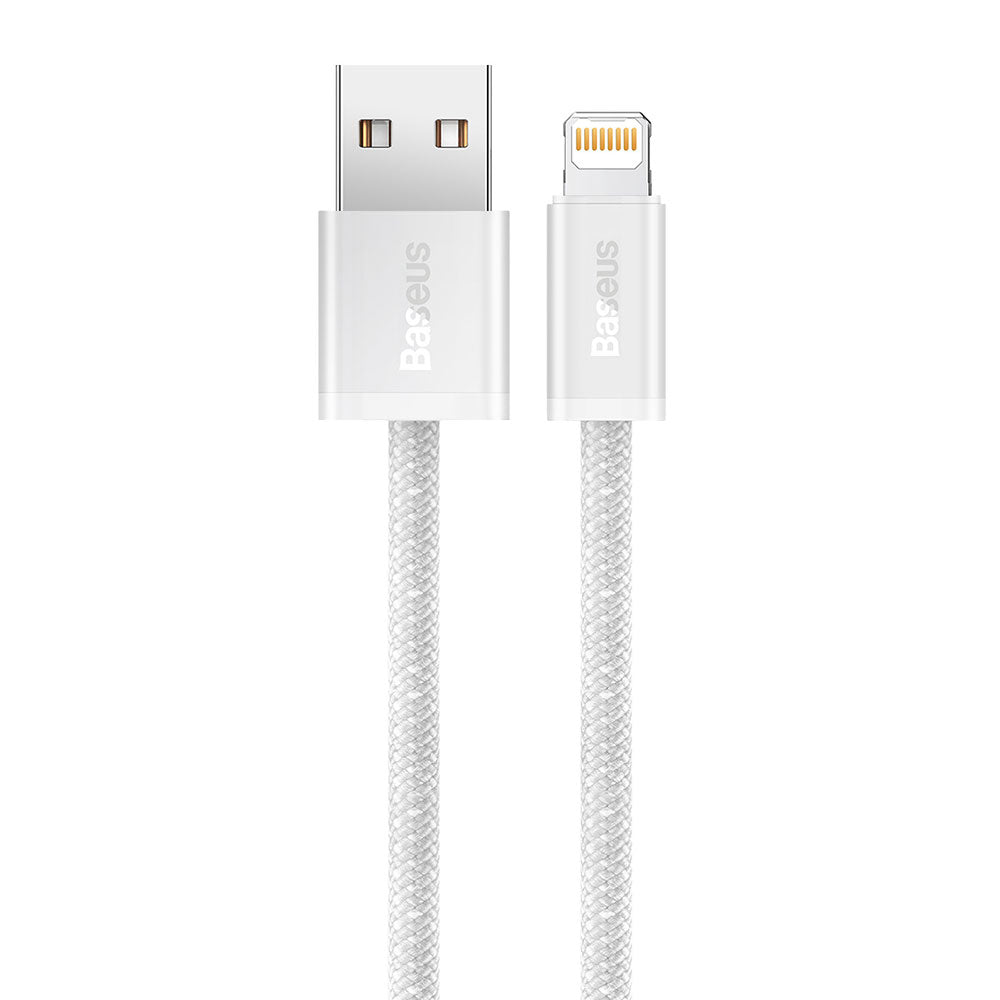 Кабел за данни Baseus Dynamic, Lightning, 1.0m, Бял - 40467