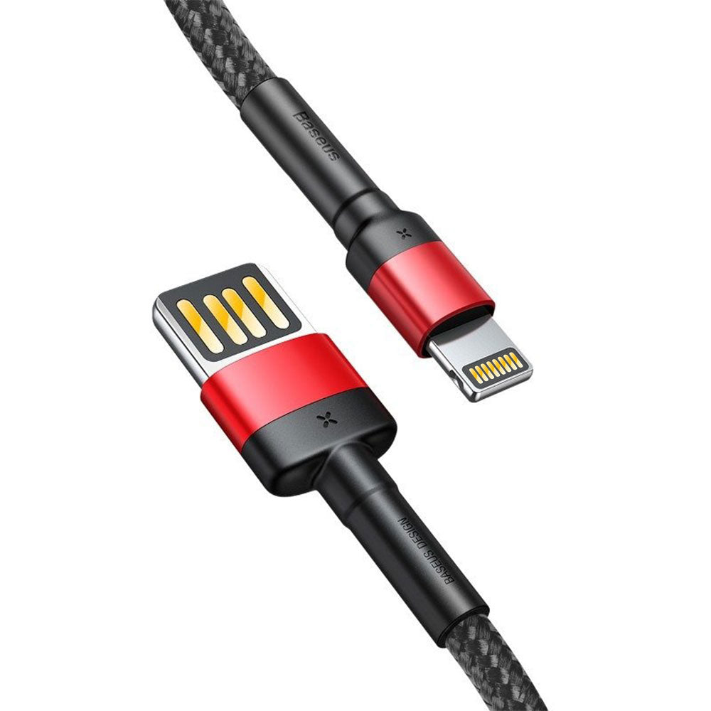 Кабел за данни Baseus Cafule, Lightning, 1.0m, Черен - 40478