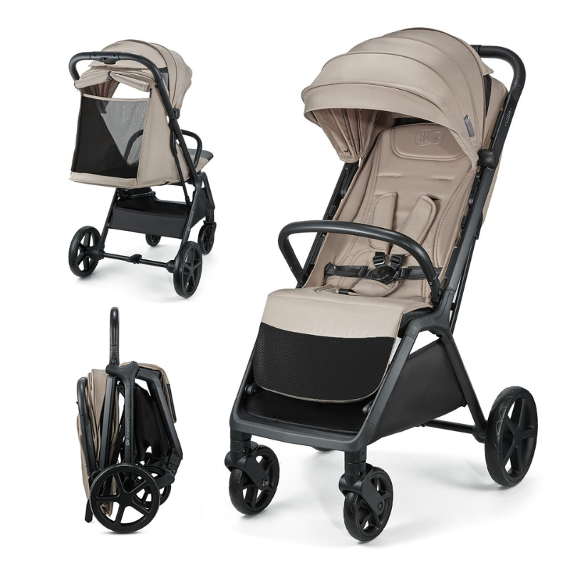 Kinderkraft LOOM бебешка количка LINEN BEIGE - снимка 7