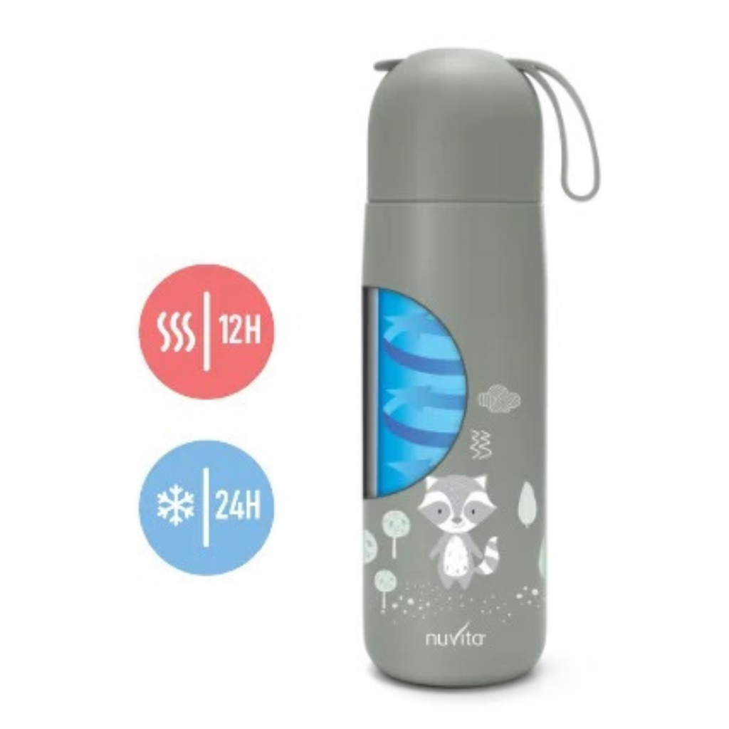 4435 Nuvita термос 400 ml Sage Green - снимка 2