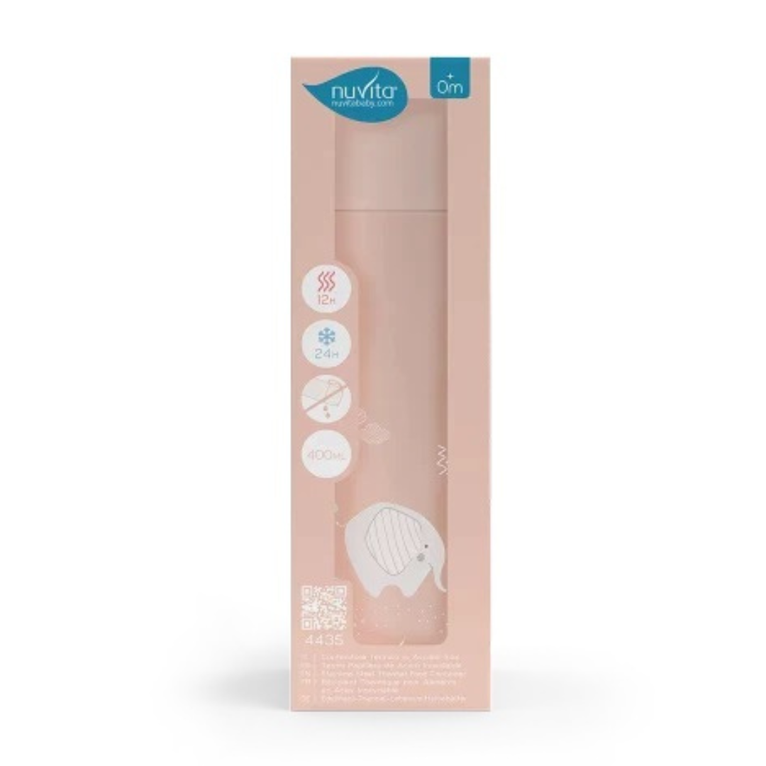 4435 Nuvita термос 400 ml English Rose - снимка 2