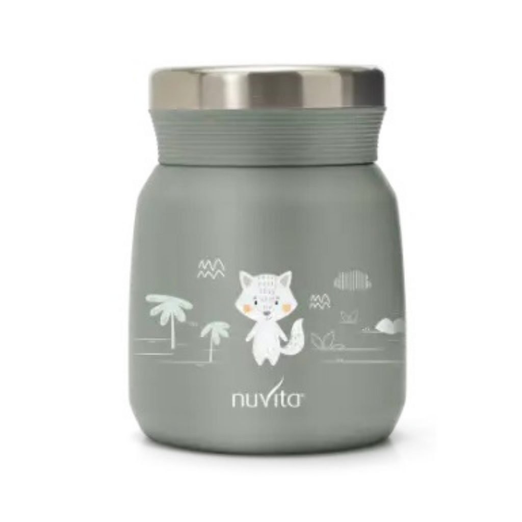 4471 Nuvita термо кутия 300 ml Sage Green - снимка 2