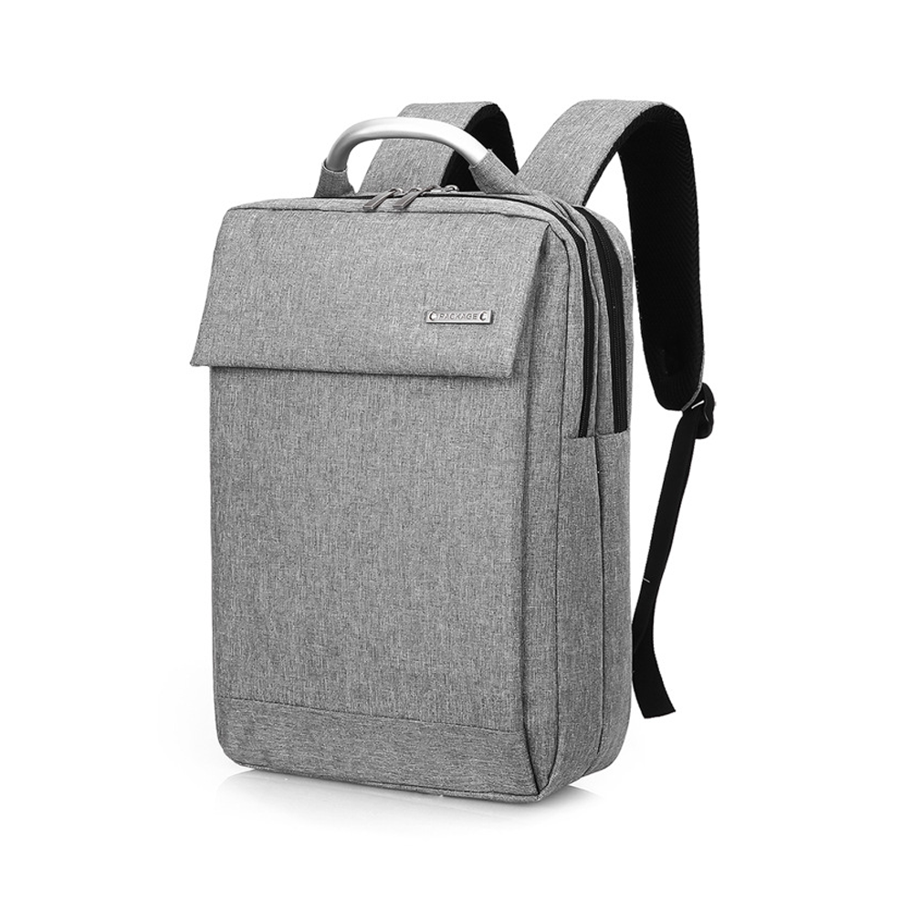 Раница за лаптоп No brand, 15.6", Сив - 45270