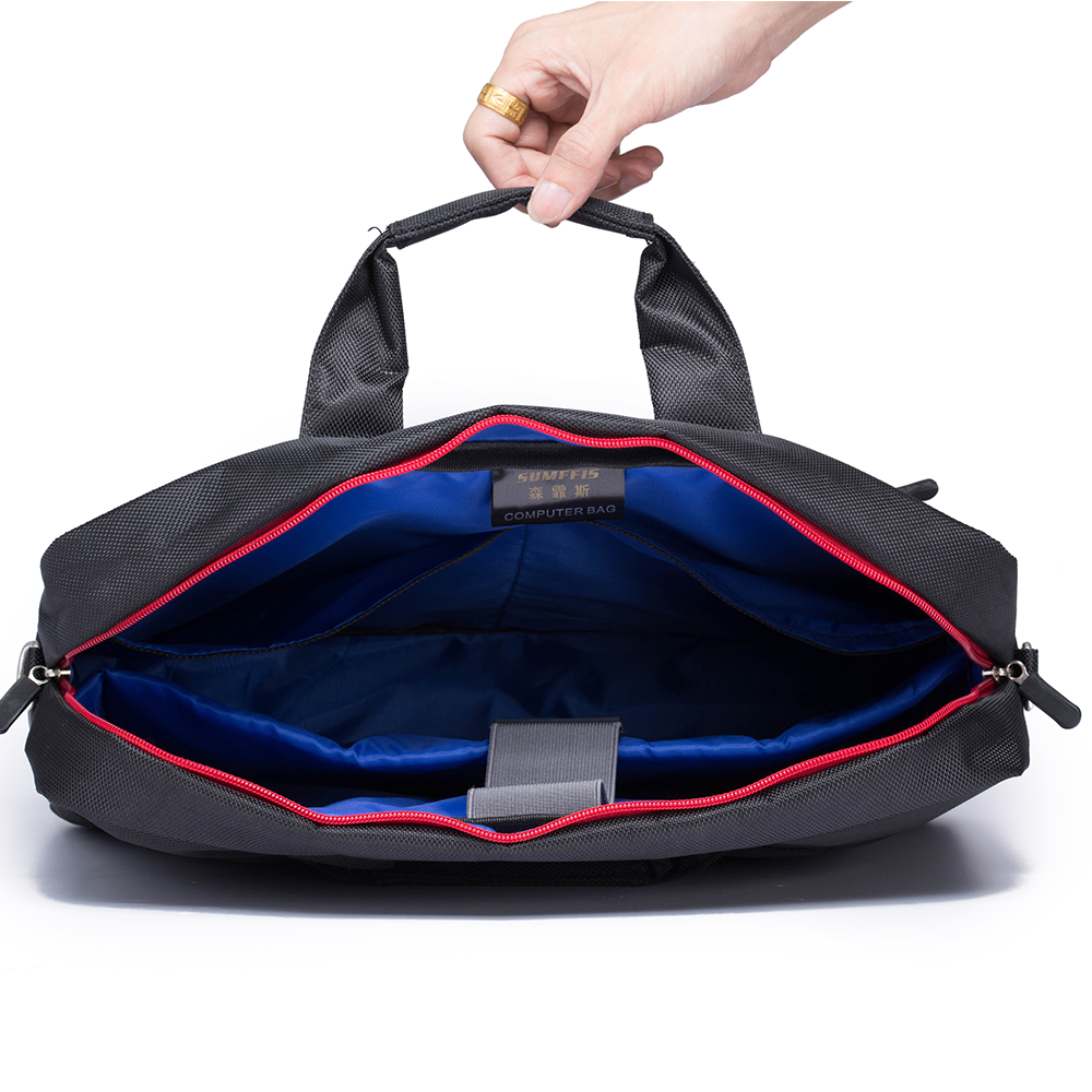 Чанта за лаптоп No brand SS-0206, 15.6", Черен - 45280